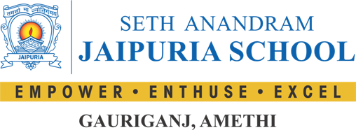 Seth Anandram Jaipuria School Logo